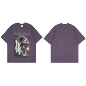 Purple Womens Tshirt