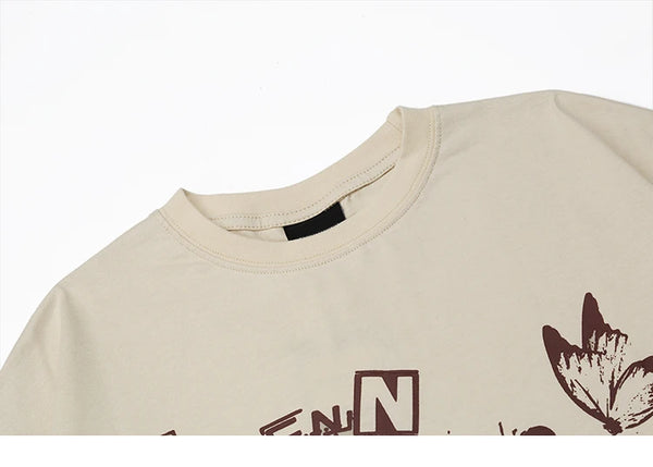 Beige T Shirt Men