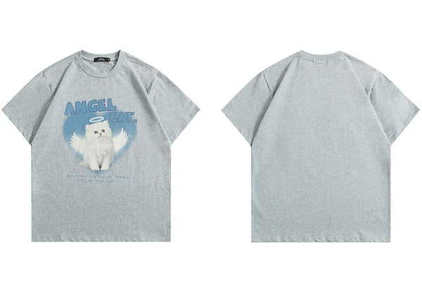 Oversized Cat T Shirt