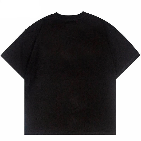 Black Round Neck T-shirt