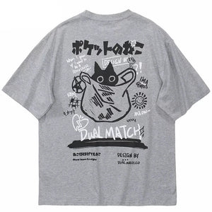 Japanese Cat T Shirt