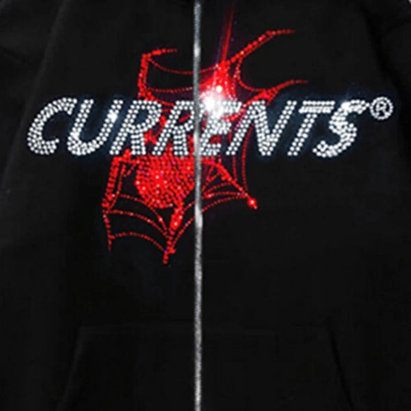 Black and Red Spider Hoodie