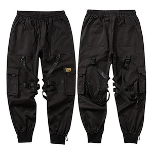 Streetwear cargo pants mens