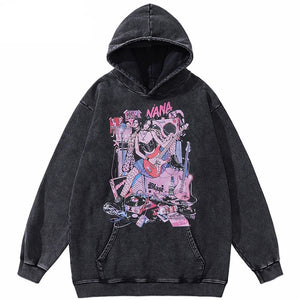 Anime hoodie streetwear