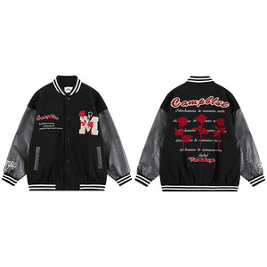 Varsity jacket streetwear