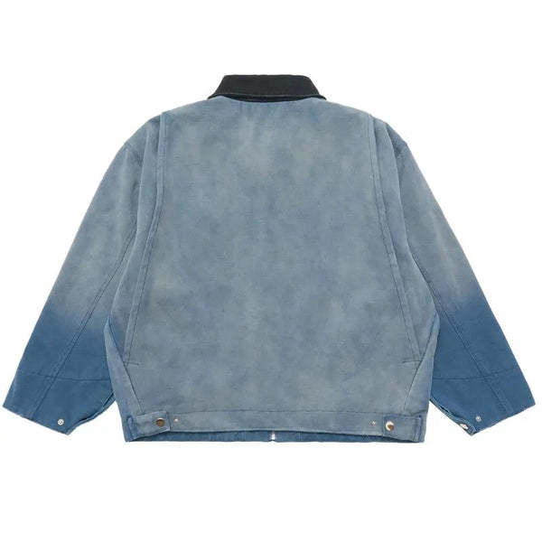 Denim jacket streetwear men