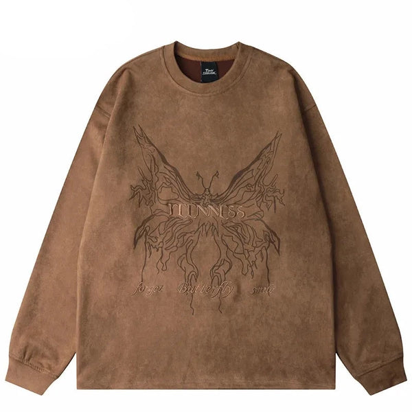 Crew neck sweatshirts streetwear