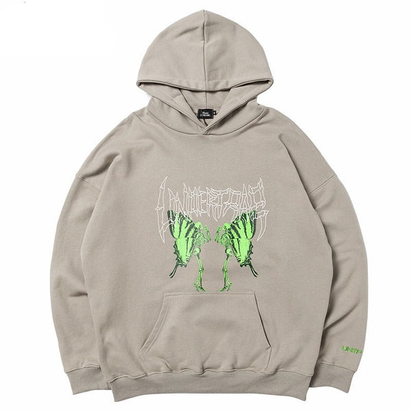 Streetwear skeleton hoodie