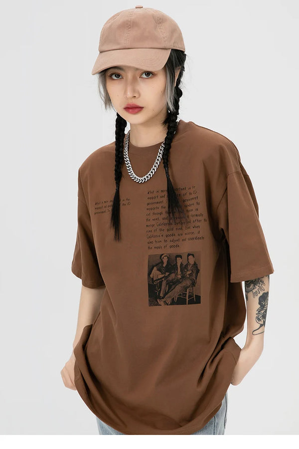 Brown vintage t shirt