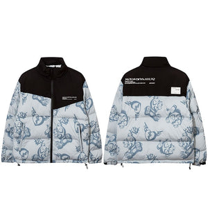 Puffer jacket streetwear