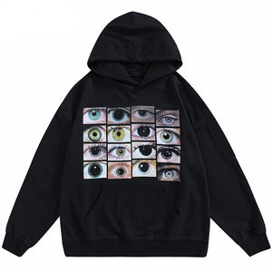 Black hoodie mens streetwear