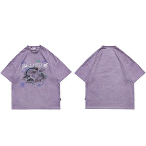 Graphic T Shirt Purple