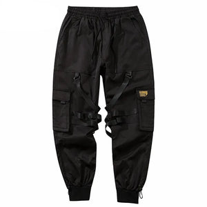 Streetwear cargo pants mens