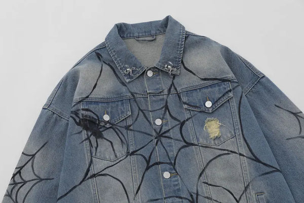 Streetwear denim jacket