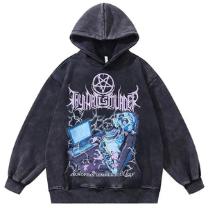 Skeleton Graphic Hoodie