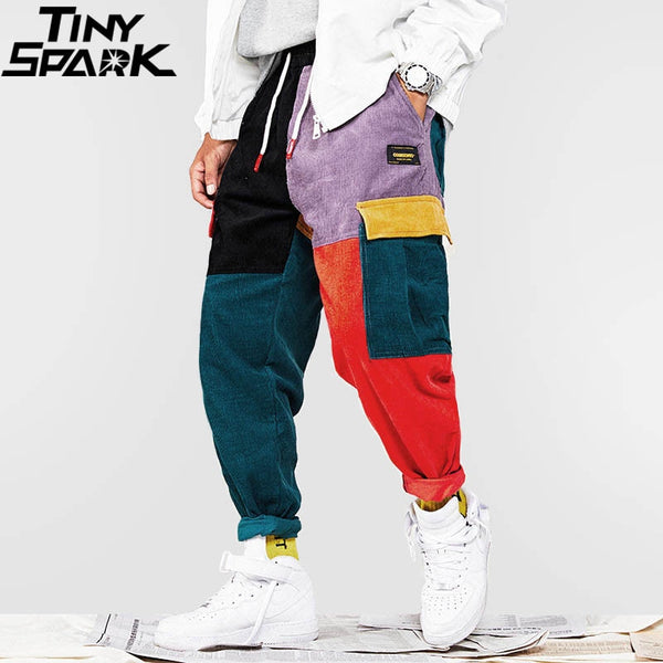 Corduroy pants outfit mens streetwear