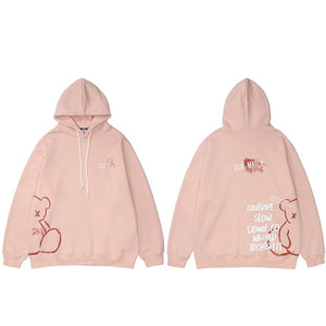 Streetwear graphic hoodie