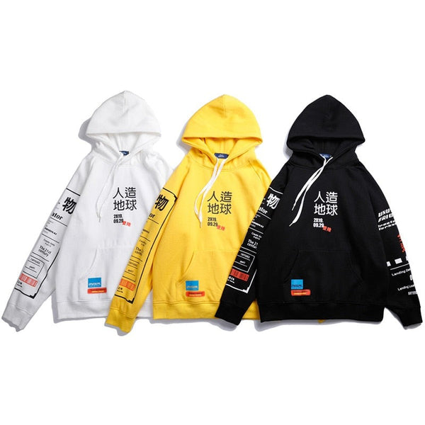 Kanji streetwear hoodie