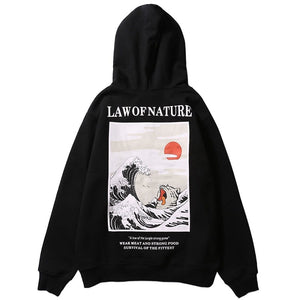 Japanese streetwear hoodie