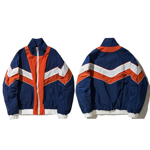 Streetwear track jacket