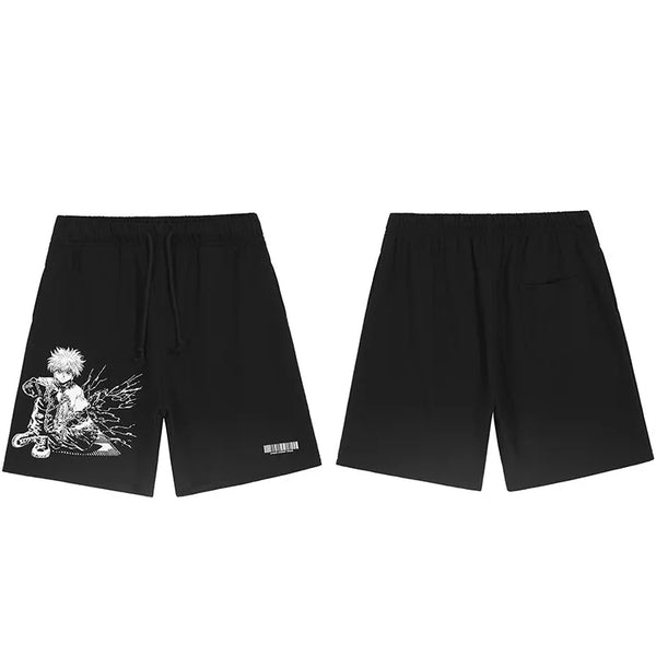 Anime streetwear shorts