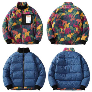 Mens streetwear winter jackets