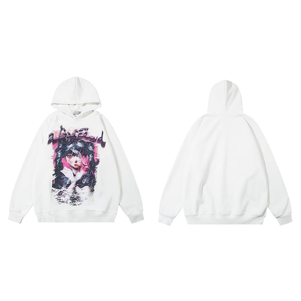 Streetwear anime hoodie