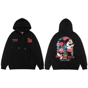 Streetwear hip hop hoodies