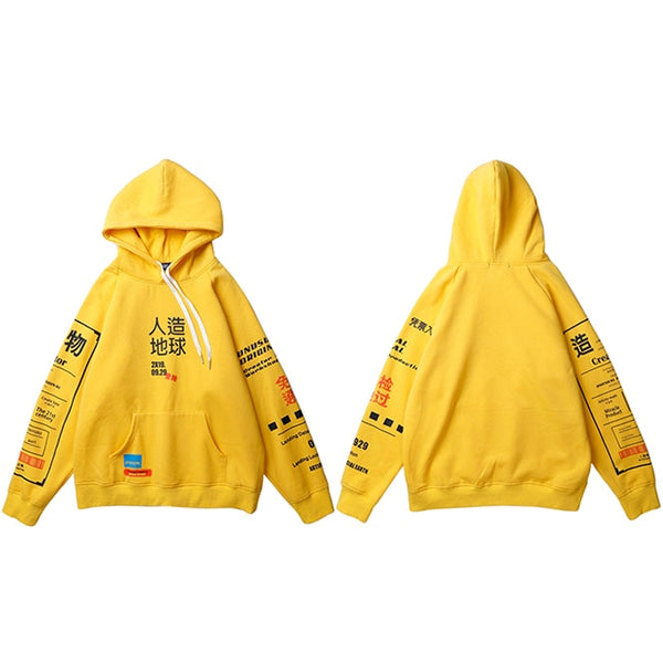 Kanji streetwear hoodie