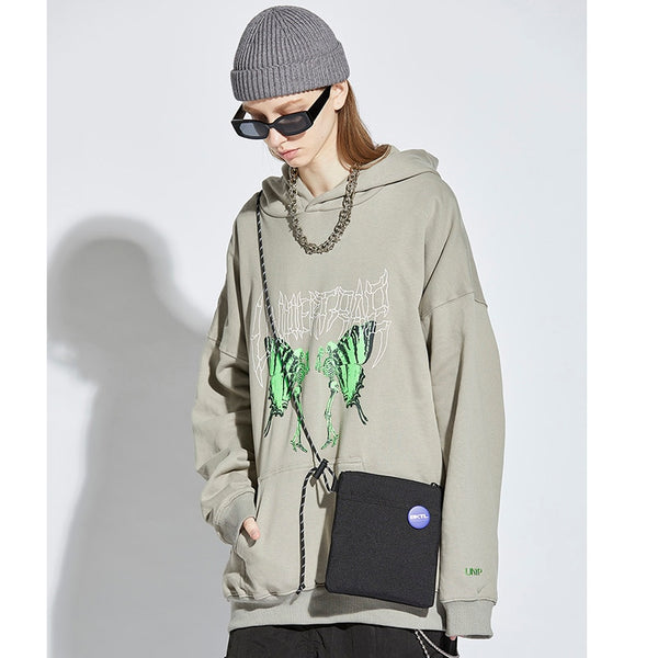 Streetwear skeleton hoodie