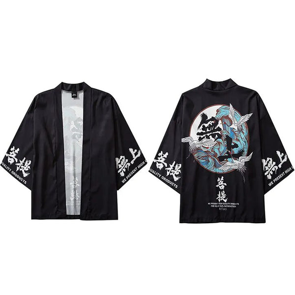 Men's kimono streetwear