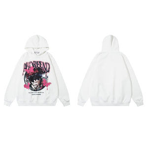 White streetwear hoodies