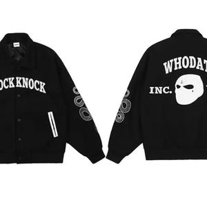 Bomber jacket men streetwear