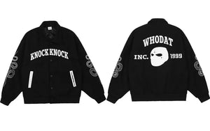 Bomber jacket men streetwear