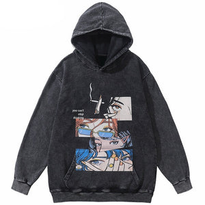 Anime streetwear hoodie