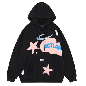 Black Hoodie With Stars