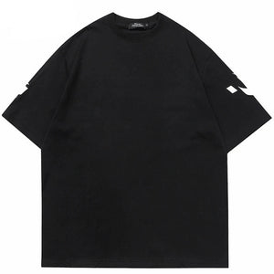 Black t shirt streetwear