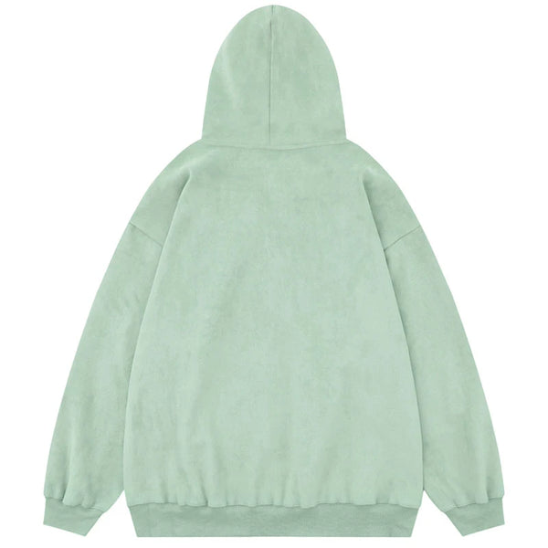 Butterfly Hoodie Green Graphic