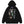 Cats Graphic Hoodie Black Y2K