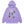 Cats Graphic Hoodie Purple Y2K