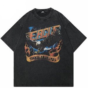 Eagle Vintage Streetwear T Shirt