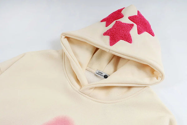 Embroidered Star Hoodie