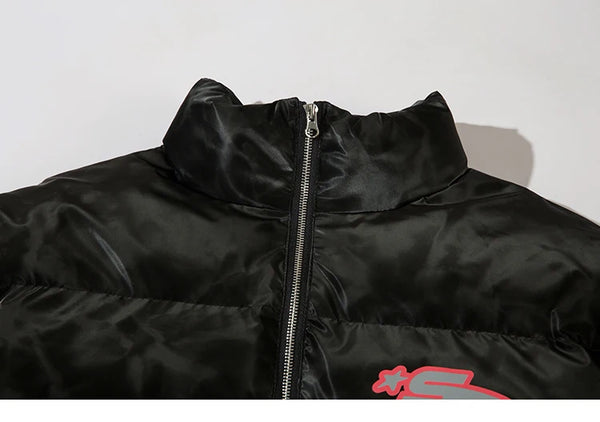 Mens streetwear puffer jacket