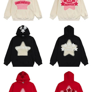 Star Hoodie Embroidered