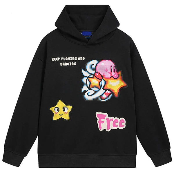 Star Hoodie Graphic Y2K