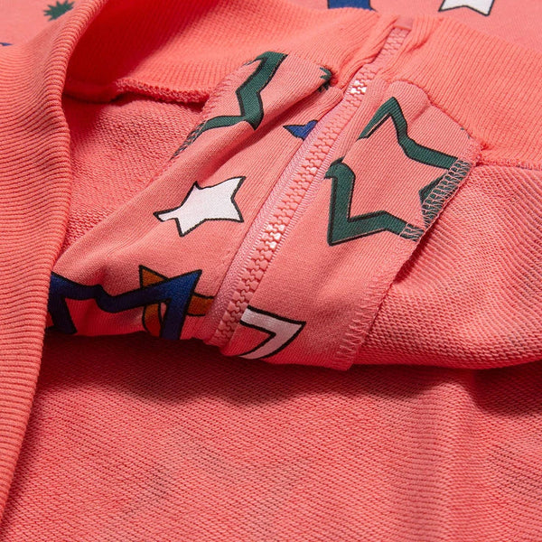 Star Zip Up Hoodie