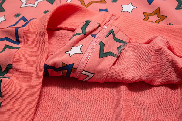 Star Zip Up Hoodie