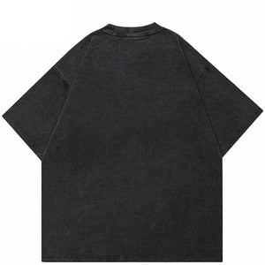 Washed Black T-Shirt Vintage